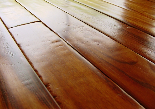 Photo - Duchess Collection Goncalo Alves Hand Scraped Hardwood Flooring Prefinished