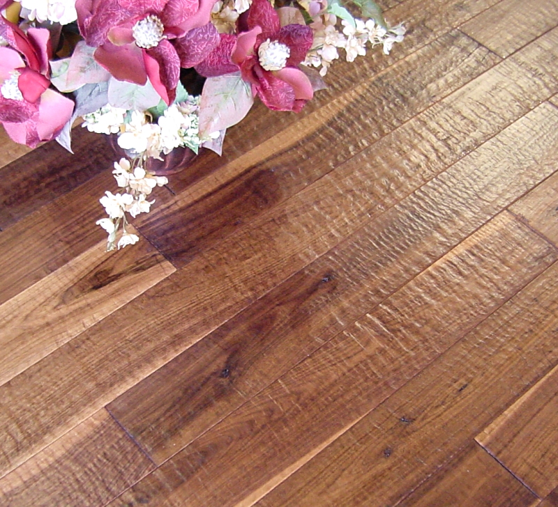 Camelot Collection Walnut Hand Scraped Hardwood Flooring Photo #22