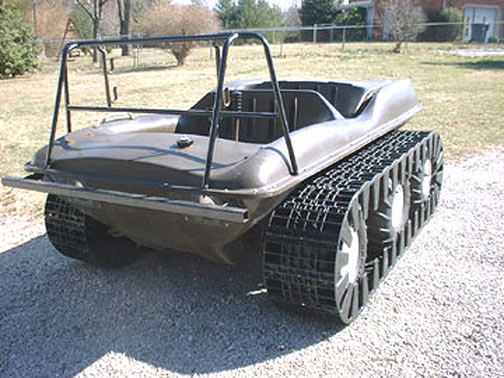 Hustler with tracks and rollbar